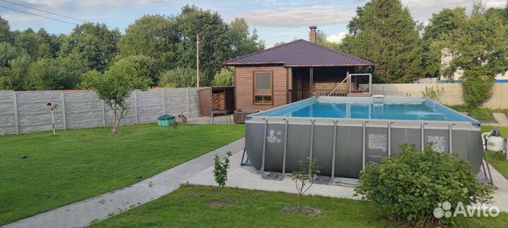 Русская баня на дровах для семейного отдыха