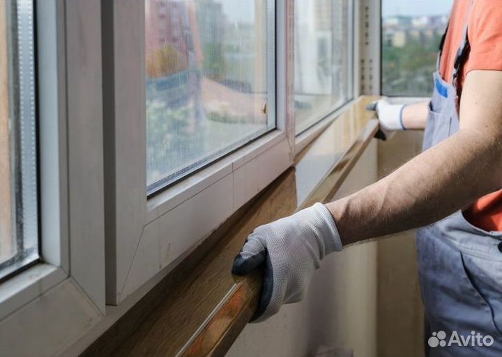 Ремонт, Монтаж Окон, Дверей. Пластик/Аллюминий