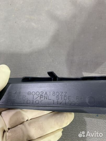 Накладка торпедо Mitsubishi Lancer X правая