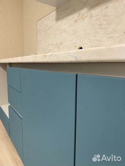 Кухонный гарнитур. Кухня без ручек ксп:26031