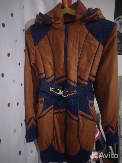 Пальто стеганое женское 46 48