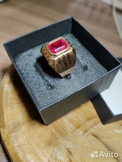 Печатка золотая (перстень),21 размер