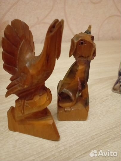 Деревянные фигурки СССР