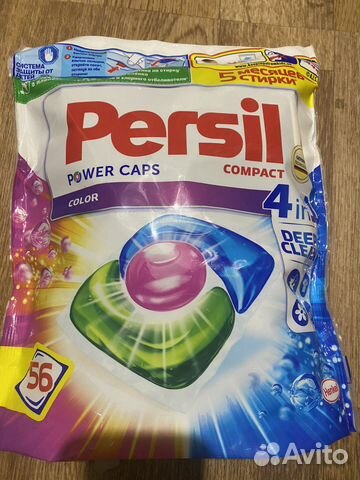 Persil капсулы Power Caps Color 4 in 1