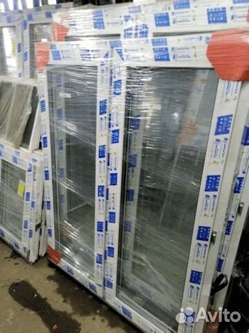 Окна 120х150 готовые двустворчатые