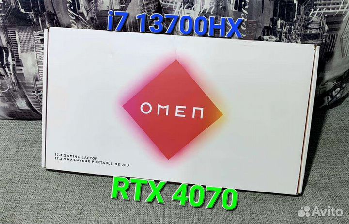 HP omen 17 i7 13700HX / RTX 4070 / 16GB / 1TB