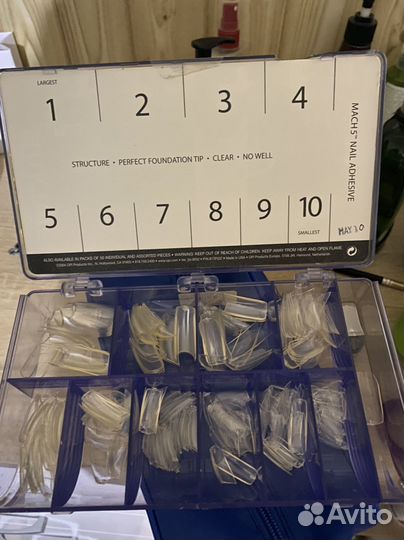 Типсы для наращивания ногтей новый