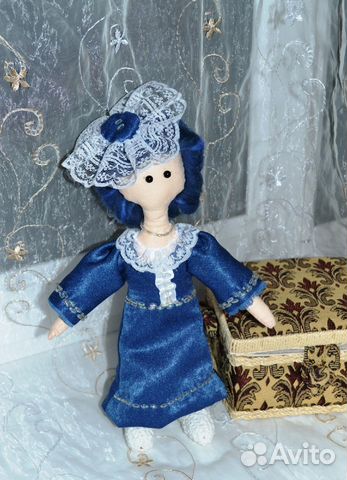 Кукла тряпичная в подарок для интерьера