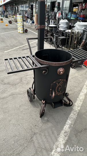 Печь под казан /сковороды садж