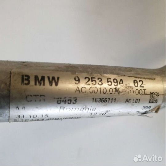 Трубка кондиционера 9253594 BMW 5 F10/F11/GTF07 0