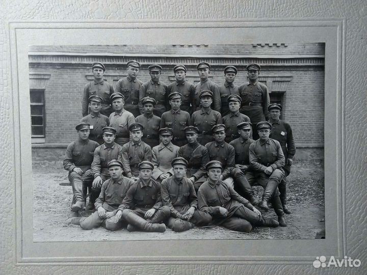 Фото /взвод солдат/ 1920e. годы. СССР