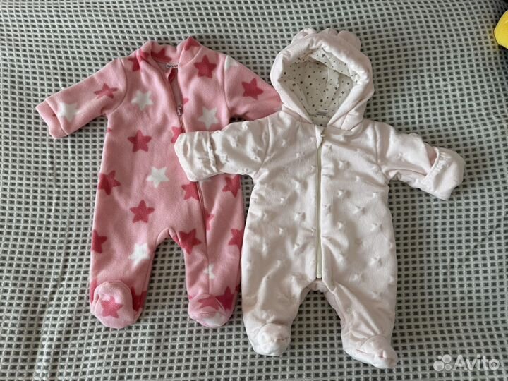 Детские вещи пакетом 56 62 68