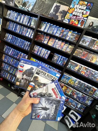 Mafia Trilogy новый диск PS4