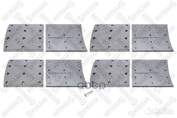 85-01101-SX накладки торм.с заклепк.stdувеличе