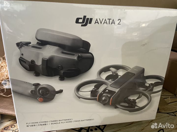 Квадрокоптер DJI avata 2 (3 аккумулятора)