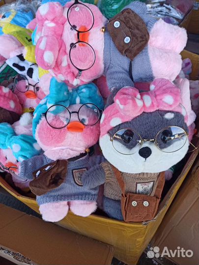 Мягкая игрушка собачка Шиба-Ину 30-32см. Опт и роз