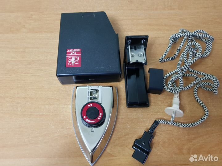 Утюг дорожный «Харьков» складной СССР