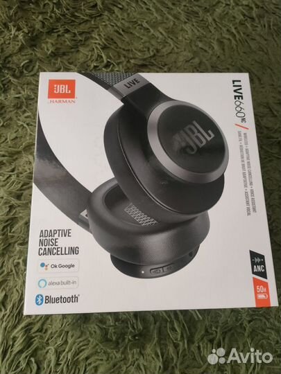 Беспроводные/проводные наушники JBL live 660btnc