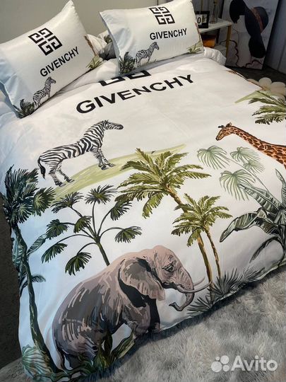 Белье постельное givenchy lux