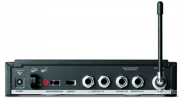 Система мониторинга Shure P3TER112GR K3E