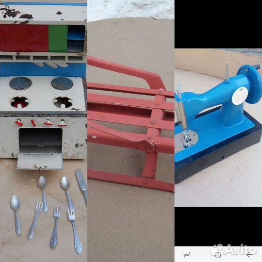 Детские игрушки СССР