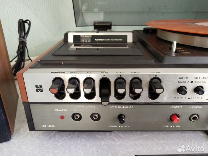 National Panasonic(винил.FM.дека.усилитель) 2х50W