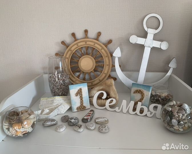 Декор для мероприятия в морском стиле