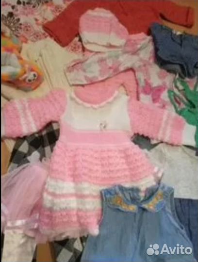 Вещи для девочки от 68-104