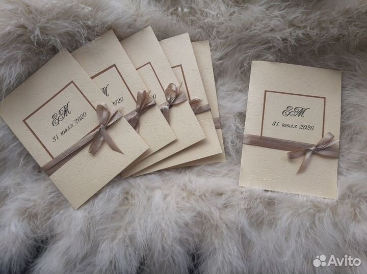 Приглашения на свадьбу. пастель. Свадебные аксессу