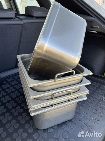 Гастроемкости из нержавейки и поликарбоната