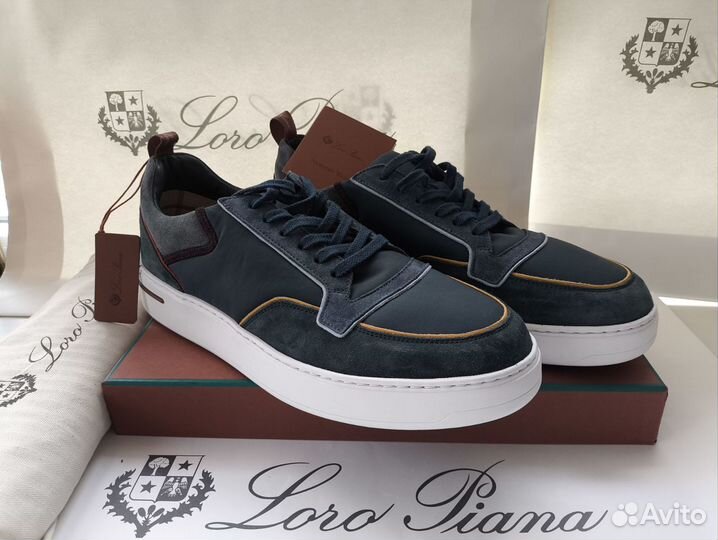 Loro Piana Кеды Newport Walk Р.42,43,44 Нов. Ориг