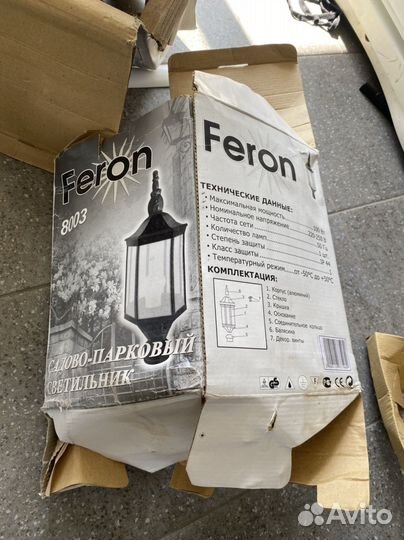 Светильник уличный feron