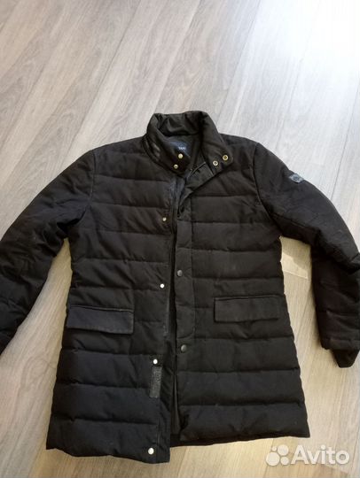 Брендовый пуховик мужской Армани