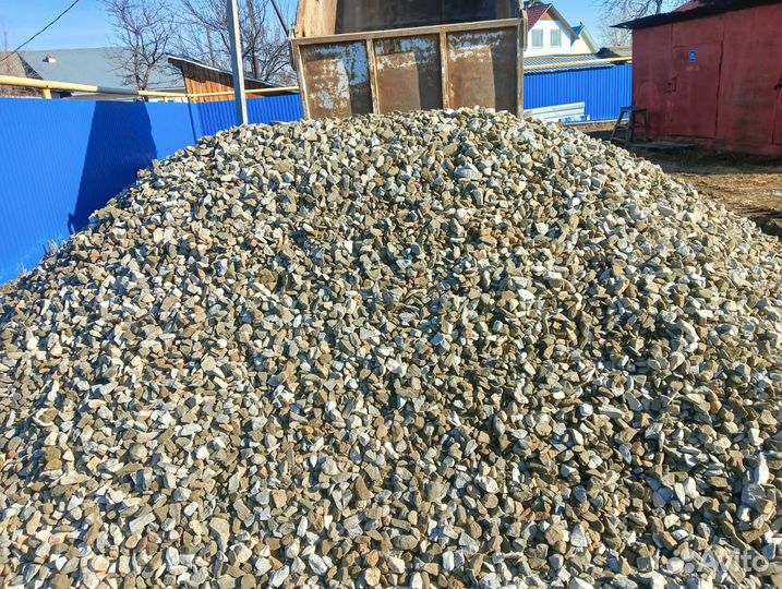 Песок щебень отсев пгс