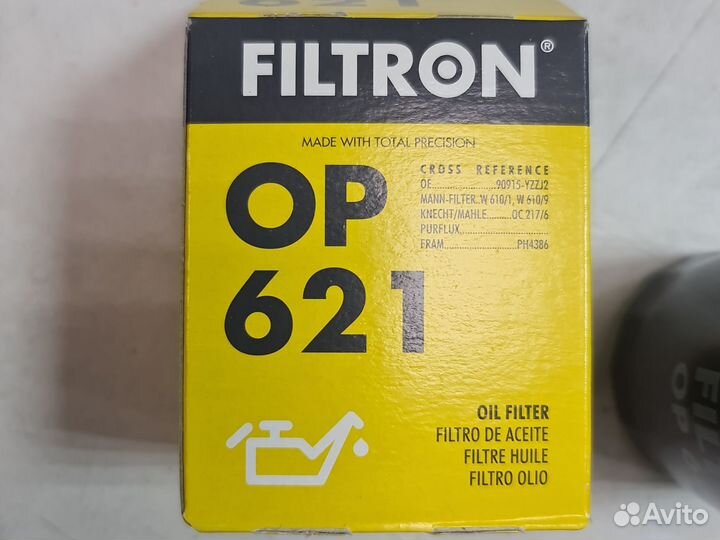 Фильтр масляный Filtron OP621