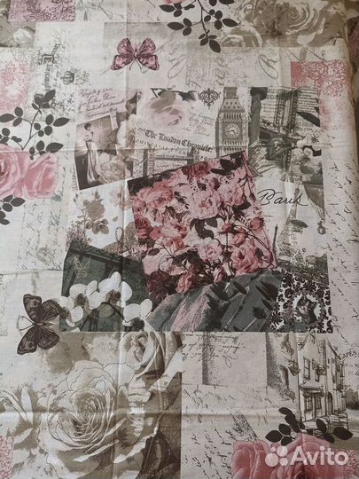 Ткани хлопок СССР, 3 отреза