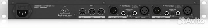 Behringer FBQ2496 подавитель обратной связи Новый