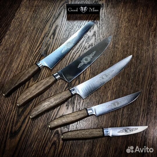 Набор кухонных ножей 