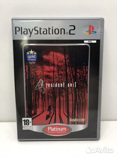 Диск Resident evil 4 для PS2