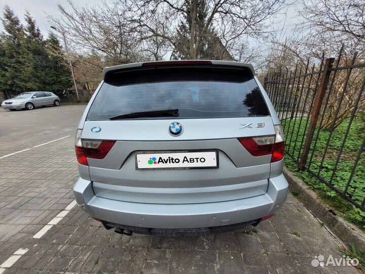 BMW X3 2.5 AT, 2007, 197 000 км