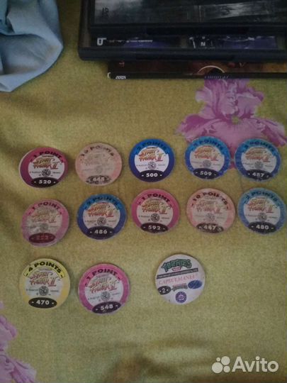 Фишки, Сотки,Кэпсы