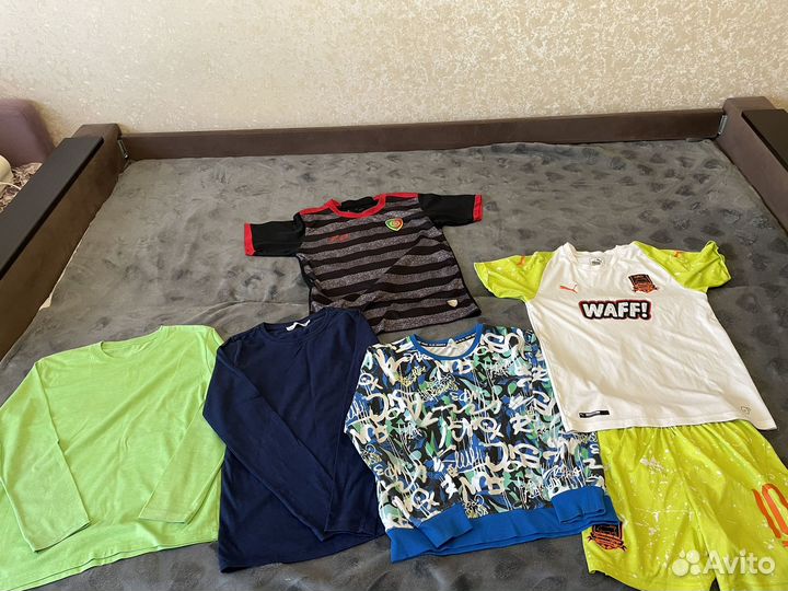Пакет фирменных вещей на мальчика 140-146-152