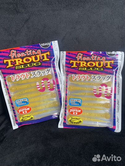2 шт «Съедобная» мягкая плавающая приманка