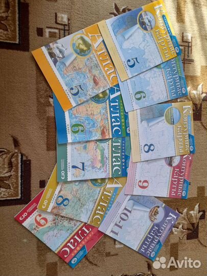 Атласы и карты география Дрофа 5-11 классы