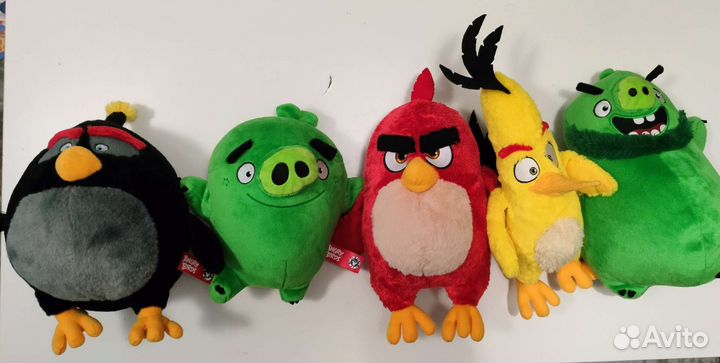 Angry Birds игрушки мягкие
