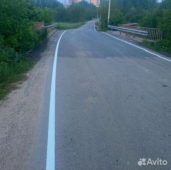 Дорожная разметка, установка знаков, стоек, размет