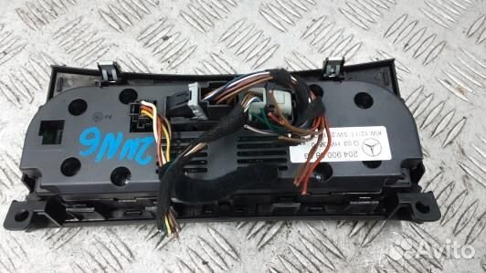 Блок управления печки и климат-контроля mercedes b