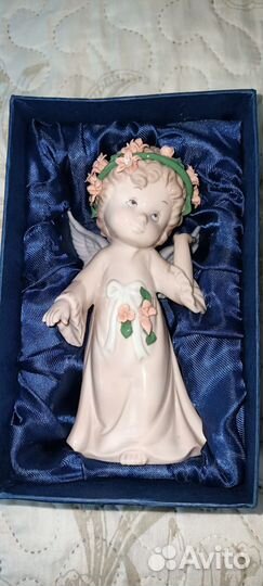 Ангелочек фигурка фарфор