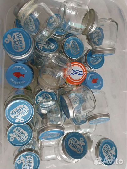 Баночки из под детского питания/стеклотара