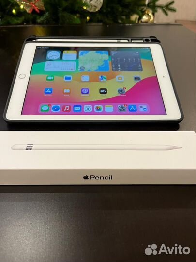 Планшет apple iPad со стилусом